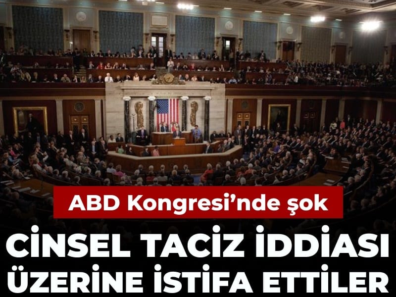 ABD Kongresi’nde Sarsıcı İstifalar: Cinsel Taciz İddiaları Gündemde